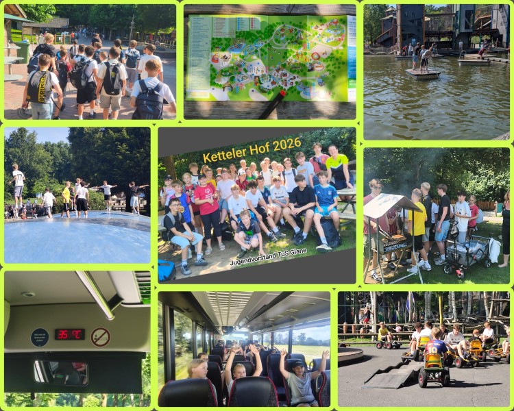 Collage mit div Aufnahmen von Aktivitäten im Ketteler Hof