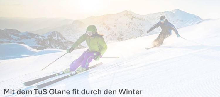 Zwei Skiifahrer