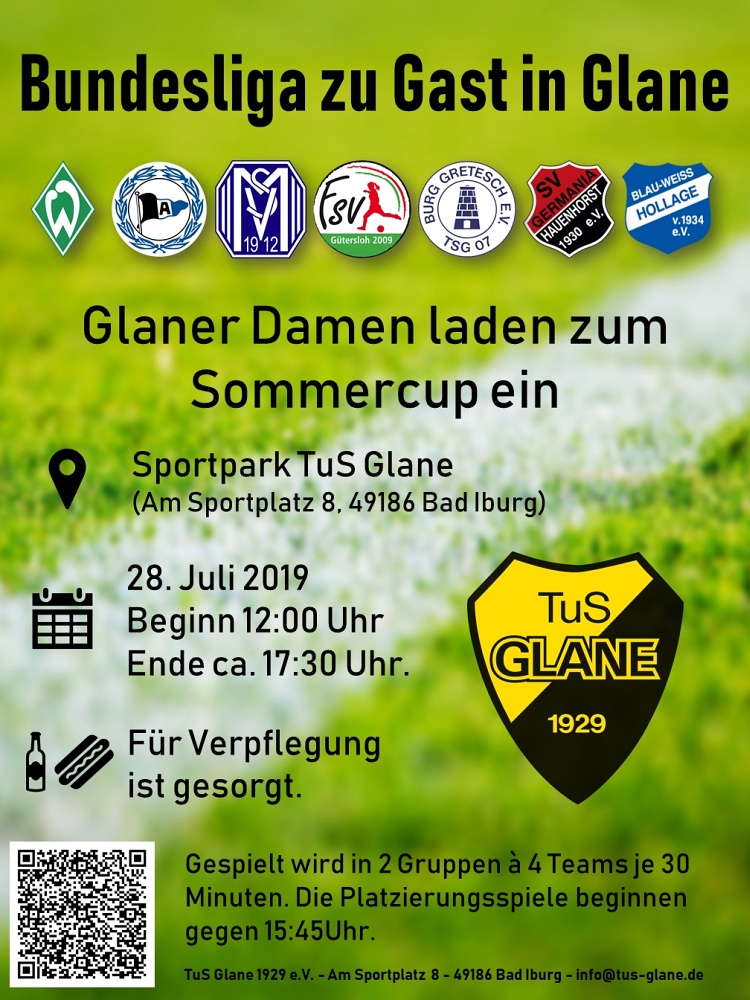 Glaner Damen laden zum Sommercup ein