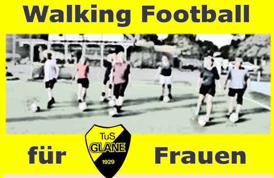 Frauen spielen Walking football